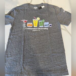 Celebrate Diversity Louisville KY Evan Williams Bourbon T Shirt - Size S NWT